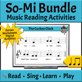 Kodály Music Reading Songs BUNDLE with Activities and Work