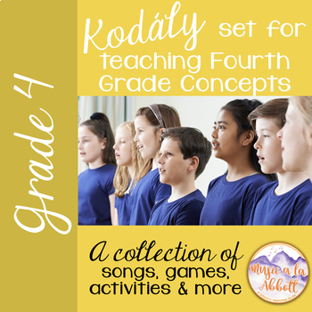 Preview of Kodály set for Teaching Fourth Grade Concepts {A HUGE  SET}