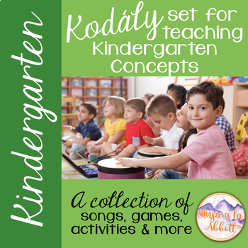 Preview of Kodály set for Teaching Kindergarten Concepts {A Comprehensive Set}