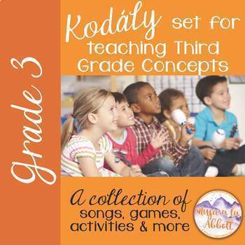 Preview of Kodály set for Teaching Third Grade Concepts {HUGE SET}