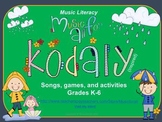 Kodaly Green Packet- Songs, games and activities K-6