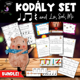 Kodály Rhythm and Solfège Set - Materials for Sol, Mi, La 