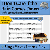 Music Reading Song with Orff Lesson Plan | I Don't Care if