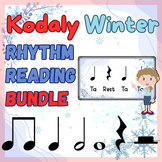 Kodaly Winter Rhythm Reading: Levels 1 - 10