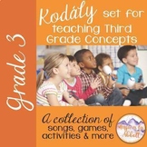 Kodály set for Teaching Third Grade Concepts {HUGE SET}