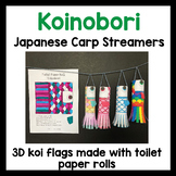 Koinobori 鯉のぼり - Japanese koi flags - craft