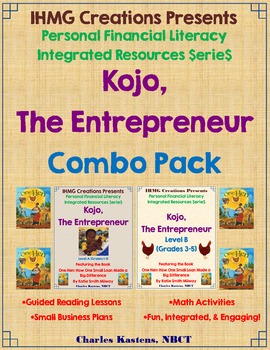 Preview of "One Hen"-Kojo, The Entrepreneur: Bundle Pack (ELA/Math/Personal Financial Lit.)