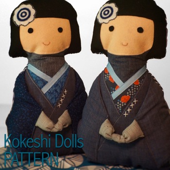 Preview of Kokeshi Doll Sewing Pattern
