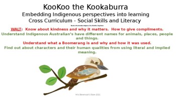 Preview of KooKoo the Kookuburra - Cross Curriculum Dreamtime Story