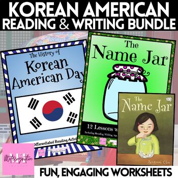 Preview of Korean American Reading & Writing Bundle