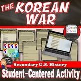 Korean War Student Centered Activity | Print & Digital | C