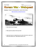 Korean War - Webquest with Key (History.com)