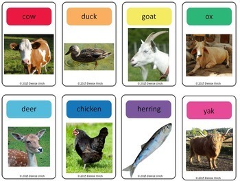 Preview of Kosher vs. Non-Kosher Animals of the Bible Interactive Activities