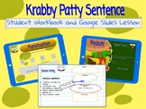 Sentence Structure (Printable Workbook and Google Slides Link)