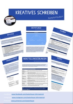 Preview of Kreatives Schreiben - KOMPLETTPAKET (German)