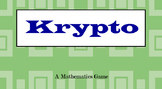 Krypto Higher Order Thinking math game Flipchart