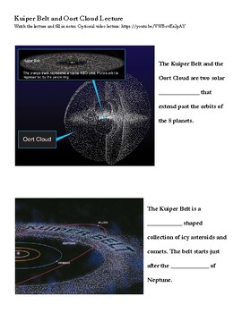 Preview of Kuiper Belt and Oort Cloud Lecture
