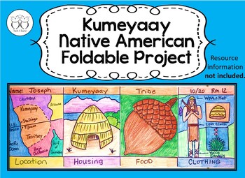 Preview of Kumeyaay California Native American Tribe Foldable Project for Google