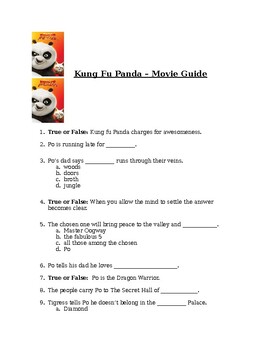 Preview of Kung Fu Panda - Movie Guide