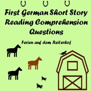 Preview of Kurzgeschichte u. Fragen zum Text, Leseverständnis, Reading Comprehension German