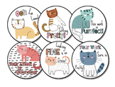 Kute Kitties Digital & Printable Stickers