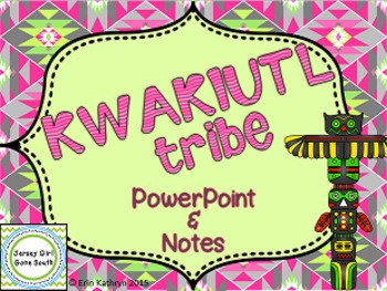 Preview of Kwakiutl American Indians of the Northwest PowerPoint and Notes Native Americans