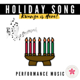 Kwanza is Here!  Christmas Performance Song - Holiday Conc