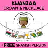 Kwanzaa Activity Crown and Necklace Crafts + FREE Spanish