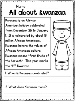 kwanzaa by latoya reed teachers pay teachers