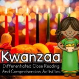 Kwanzaa Activities Worksheets Reading Passages Comprehensi
