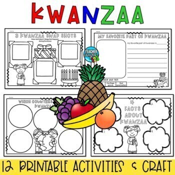 Preview of Kwanzaa Activities - Holidays Around the World - December