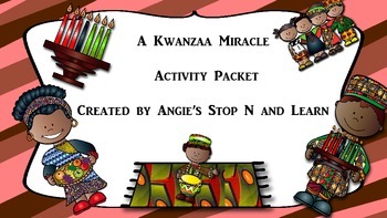 Preview of Kwanzaa Activity Packet
