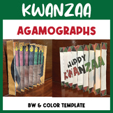 Kwanzaa Agamographs Craft Coloring Art Project |Winter Hol
