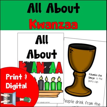 Preview of Kwanzaa Book Print and Digital
