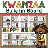 Kwanzaa Bulletin Board Set - 20 Educational Posters - Kwan