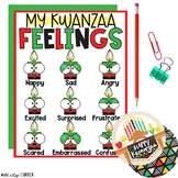 Kwanzaa Candles Feelings & Emotions Chart FREEBIE SEL & Co