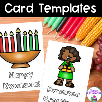 Preview of Kwanzaa Card Templates