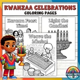 Kwanzaa Celebrations Coloring Pages: Educational and Fun C