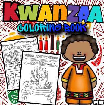 Preview of Kwanzaa Coloring Pages, Celebrate Kwanzaa.