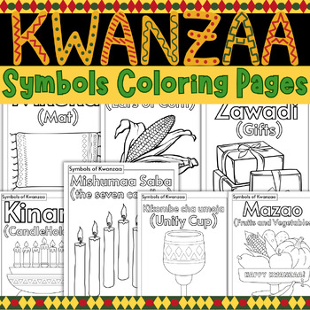 Preview of Kwanzaa Coloring Pages: Explore Symbols of Kwanzaa with Festive Coloring Sheets