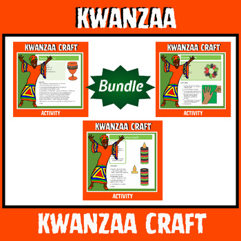 Kwanzaa Craft Bundle- Kwanza Activities - Winter Craft -Black History Month