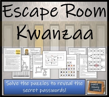 Preview of Kwanzaa Escape Room Activity