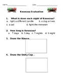 Kwanzaa Evaluation/ Assessment