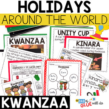 Preview of Kwanzaa Unit | Holiday Around the World Preschool through Second Grade