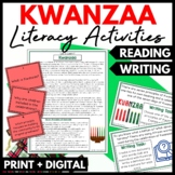 Kwanzaa Nonfiction Reading Passage with Questions and Writ