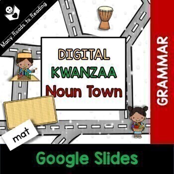 Preview of Kwanzaa Noun Town DIGITAL