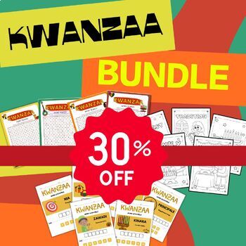 Preview of Kwanzaa Principles Activities BUNDLE
