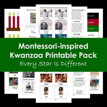 Preview of Kwanzaa Printable Pack