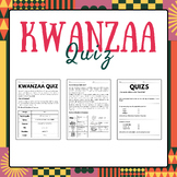 Kwanzaa QUIZ | Kwanzaa Activities