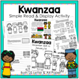 Kwanzaa Read & Display Activity